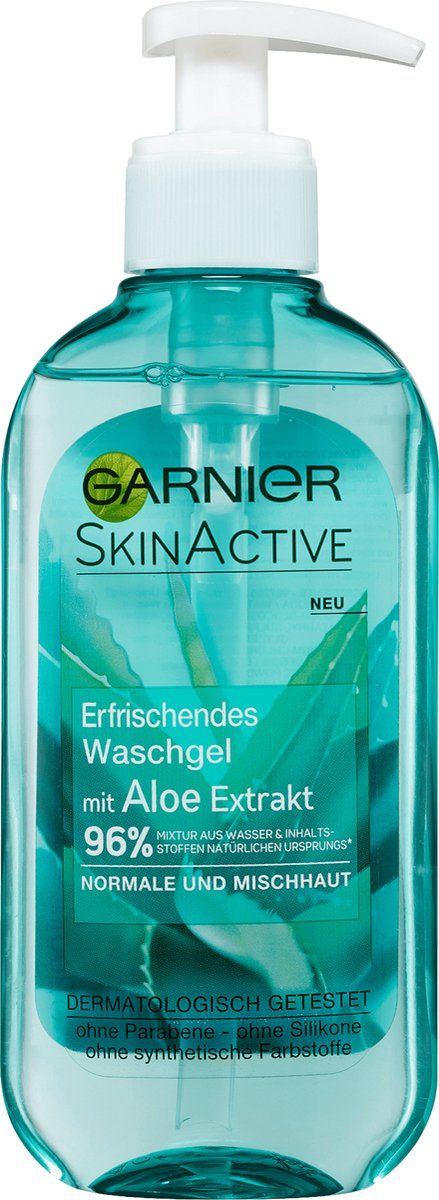 Garnier Skin Active Wasgel Skin Active verfrissend aloë-extract 200 ml