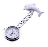 Witte Dolfijn Horloge - Verpleegstershorloge - Dames - ⌀ 2.5 cm