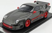 De 1:18 Diecast modelauto van de Porsche 911 993 GT1 Almeras in Grey Metallic.This model is begrensd door 150 stuks. De fabrikant van het schaalmodel is Kess Model.Dit model is alleen online beschikbaar.