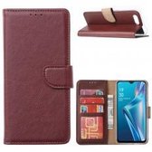 Xssive Hoesje voor Oppo A12(s) - Book Case - Bruin