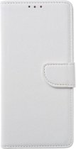 Ntech Geschikt voor Samsung Galaxy M21 Book Case - Wit