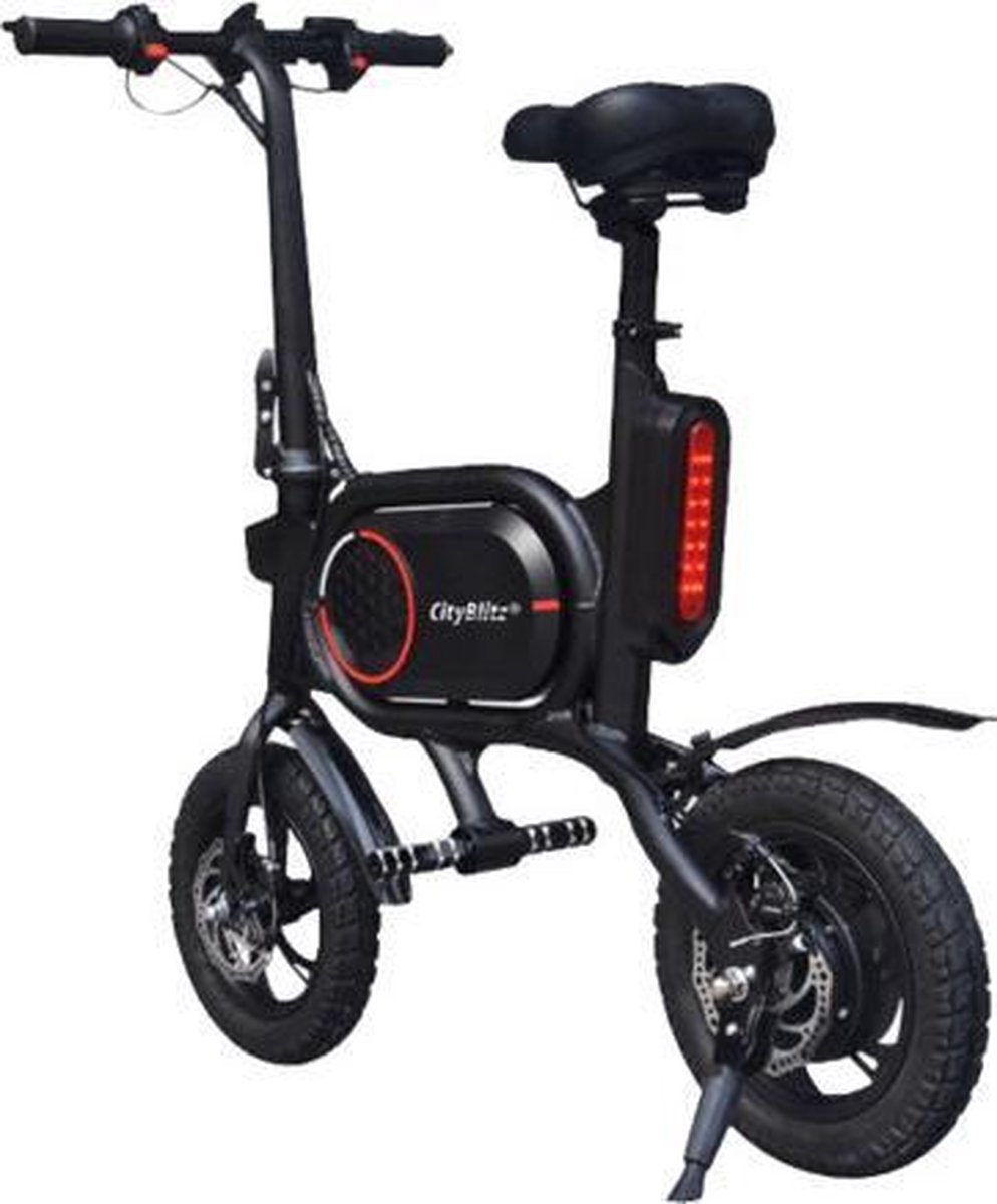 CityBlitz Elektrische mini scooter - Zwart | bol.com