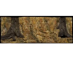 achterwand Standard 146 x 56 cm hars bruin
