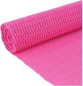 Anti slip mat - Anti slip ondertapijt - Anti slip mat voor tapijt - 30 x 150 cm - Roze
