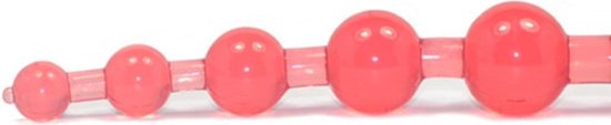 Anale Toy 9 Kralen Rood - Stimulerend voor vrouwen - Dildo - Stimulerend voor mannen - Spannend voor koppels - Sex speeltjes - Sex toys - Makkelijk in gebruik - Erotiek - Bondage - Sexspelletjes voor mannen en vrouwen - Seksspeeltjes