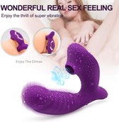 Luxe G-spot & Clitoris Vibrator Vrouwen - Dildo Vibrator - Luchtdruk Vibrator - Satisfyer - 2 in 1 Vibrator Female - Sex Toy - Dildo