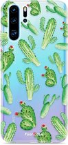 Huawei P30 Pro hoesje TPU Soft Case - Back Cover - Cactus