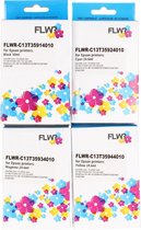 FLWR - Inktcartridge / 35XL / Zwart en kleur - Geschikt voor Epson