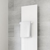 Handdoekhouder - handdoekrek voor radiator - hoogglans wit - 38cm | bol.com