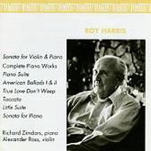 Roy Harris: Sonata for Violin & Piano; Complete Piano Works