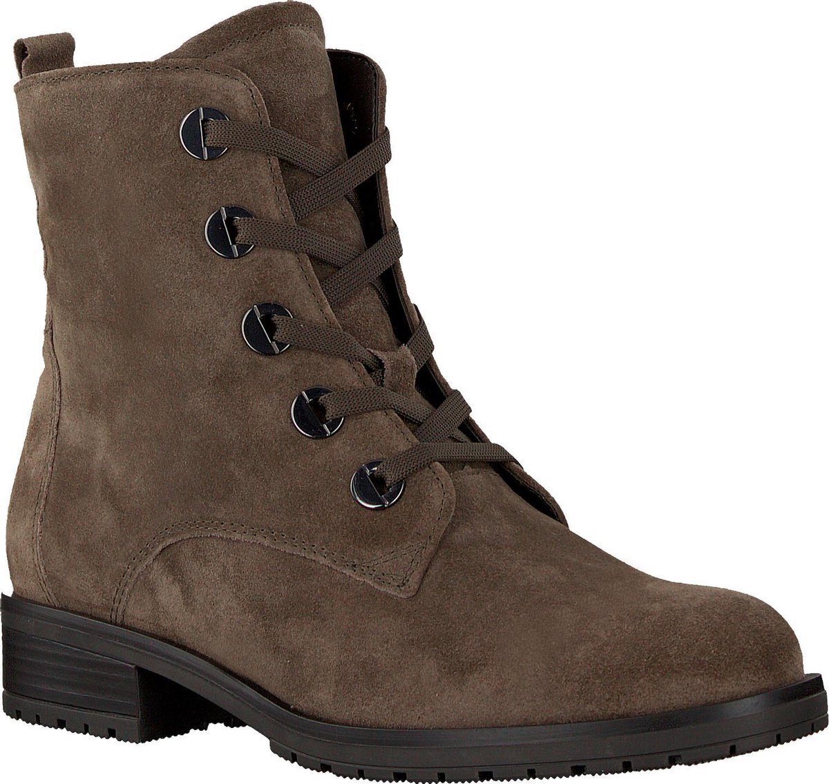 Gabor Dames Veterboots 795.2 Taupe Maat 37 Gabor Dames Veterboots 795.2 Taupe Maat 37