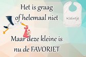 Geboortedoek| Meisje 120cm x 80cm - Babyshower - geboorte- versiering - binnen en buiten + ringen om de 50cm
