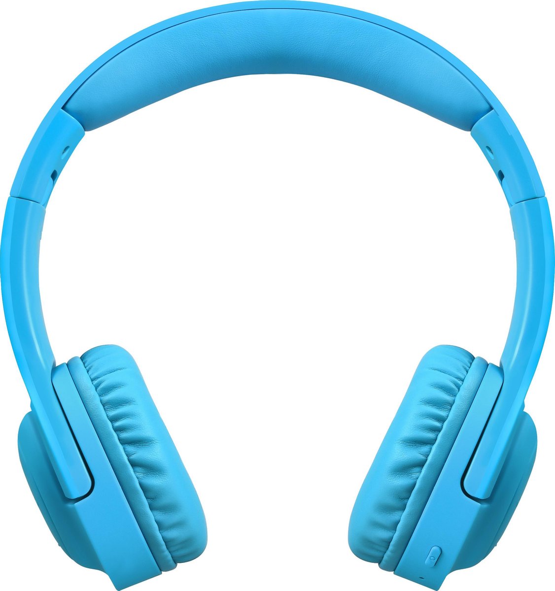Afbeelding 2 van Draadloze Koptelefoon Kinderen - Kinderkoptelefoon met 38 uur Batterij - Volumebegrenzing - Microfoon - Blauw - WiseQ Hero