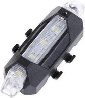 Fiets voorlicht - fietsverlichting WIT - led - usb oplaadbaar