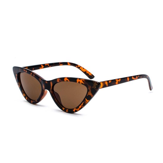 Dames Zonnebril - Cat Eye - Sunglasses - Vrouwen - Retro - Zonder Sterkte -  Donkere... | bol.com