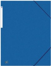 Elba Oxford Top File+ elastomap, voor ft A3, blauw