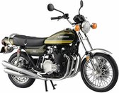 Kawasaki 750RS (Z2) Yellow Tiger - Aoshima Skynet miniatuur motorfiets 04637  1/12