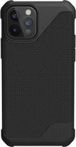 UAG Metropolis LT Apple iPhone 12 / 12 Pro Hoesje - Kevlar Zwart
