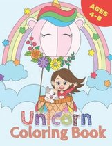 Unicorn Coloring Book: for Kids Ages 4-8