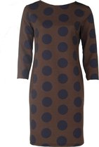 SRNDPTY Jurk Skyler Chocolate Dots bruin L