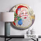 Diamond painting aluminium ronde plaat 30 cm