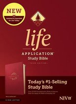 NIV Life Application Study Bible, Third Edition (Red Letter, Leatherlike, Berry)