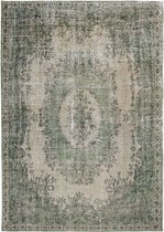 Louis de Poortere - 9142 Palazzo Este Green Vloerkleed - 230x330 cm - Rechthoekig - Laagpolig, Vintage Tapijt - Landelijk, Oosters - Groen