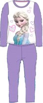 Frozen pyjama paars - maat 128