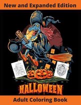 Halloween Adult Coloring Book