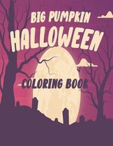 The big pumpkin halloween coloring book