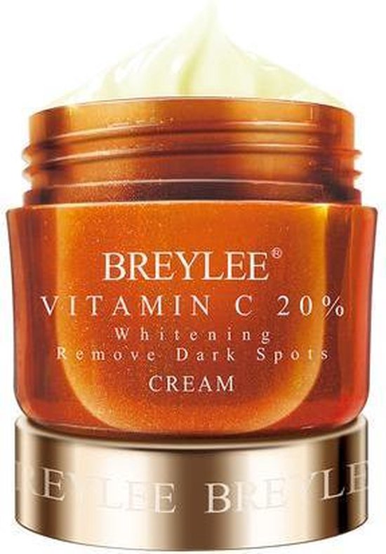 De Snooze aanvulling BREYLEE – Vitamine C – Gezicht crème – 20% VC – Verwijdert donkere kringen  –... | bol.com