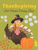 Thanksgiving Dot Marker Coloring Book