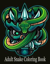 Adult Snake Coloring Book: Stress Relief Coloring Book