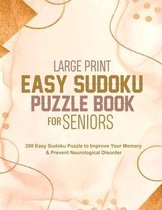 Large Print Easy Sudoku Puzzle Book for Seniors