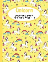 Unicorn Coloring Book For Kids Ages 4-8