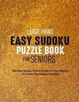 Large Print Easy Sudoku Puzzle Book for Seniors