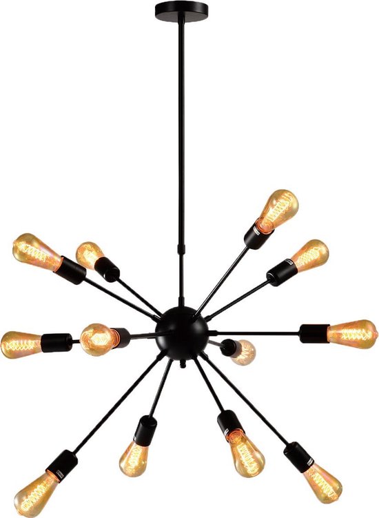 QUVIO Moderne lamp - Metaal - 18 fittingen - 65 x 85 x 51 cm (lxbxh) |  bol.com