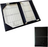 Firsttee - Scoreboekje - INCLUSIEF scorekaart - Stevige KWALITEIT - Leer - Score kaart - Mapje - Boek - Golf accessoires - Cadeau - Golf sport - Training - Golftrainingsmateriaal - Golfballen