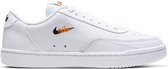Nike Court Vintage Premium Dames Sneakers - White/Black-Total Orange - Maat 38
