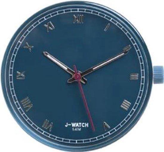 JU'STO J-WATCH uurwerk Roman Numerals Teal - GRANDE