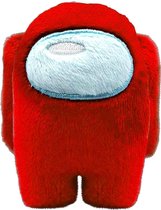 Among Us Knuffel - Crewmate Plushie - Imposter Game - Among Us Tips Ebook - 20CM - Rood