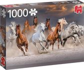 Jumbo Premium Collection Puzzel Woestijnpaarden - Legpuzzel - 1000 stukjes