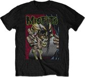 Misfits Heren Tshirt -XL- Pushead Zwart