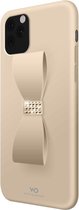 White Diamonds Cover Bow IPhone 11 Pro Goud