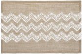 Placemats Jute set  4 stuks 30x45 cm tafel 100% ECO