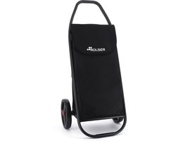 Rolser boodschappentrolley - Com MF 8 Black Tube (Negro)