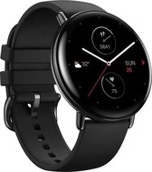 Zepp E Smartwatch - Slim Horloge - Waterdicht - Rond - Stainless Steel - Polar Night Black