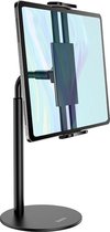HOCO PH30 Soaring - Metalen Tafelstandaard voor Smartphone en Tablet - Verstelbaar - Zwart