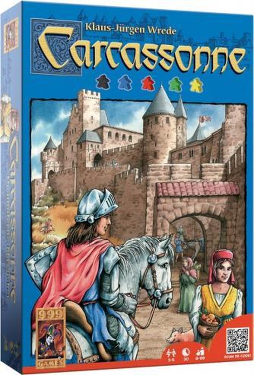 betalen spoel wazig Carcassonne origineel Bordspel | Games | bol.com