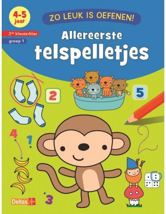 Zo leuk is oefenen! - Allereerste telspelletjes (4-5 j.)